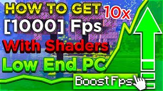 TOP 5 Low End Shaders That Will Run On Any PC  Get More Fps [upl. by Nyloj]