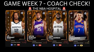 Sorare NBA  Game Week 7 Coach Check sorare sorarenba nba fantasy basketball update injury [upl. by Innaig]