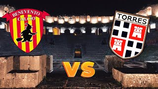 BENEVENTO VS TORRES 1 A 0 IL DESTINO NELLE NOSTRE MANI 👋👋 🟡🔴💪 [upl. by Norrahc]