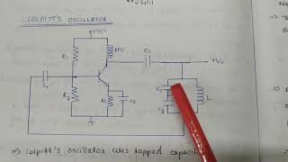 COLPITTS Oscillator [upl. by Pol]