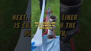 Fixing Pipes Without Digging The Amazing Pipe Lining Technique 👨‍🔧 [upl. by Ocer]