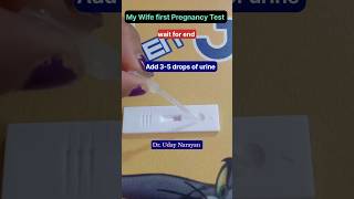 🥰How to use pregnancy test in home 🥰PregnancytestshortsNursing [upl. by Theurich]