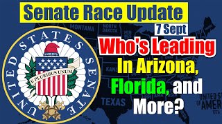 Senate Race Update Whos Leading in Arizona Florida and More 7 Sept [upl. by Reniar]