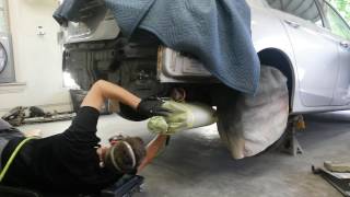 2013 HONDA ACCORD  FRONT amp REAR COLLISION REPAIR  SALVAGE REBUILD PART 10 [upl. by Assyl]