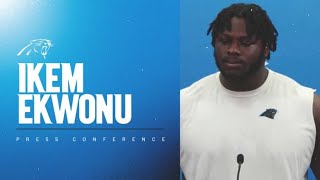 Ikem Ekwonu talks Oline performance [upl. by Collins]