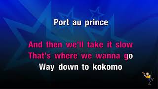 Kokomo  Beach Boys KARAOKE [upl. by Adelice]