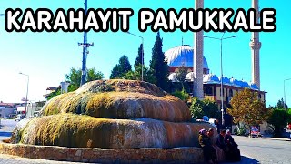 Pamukkale Karahayit Denizli Türkiye [upl. by Grewitz]