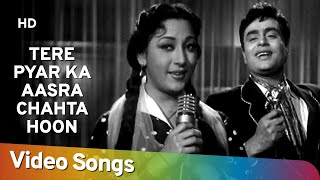 Tere Pyar Ka Aasra Chahta Hoon  Dhool Ka Phool1959  Mala Sinha  Rajendra Kumar  Bollywood Song [upl. by Vivl]