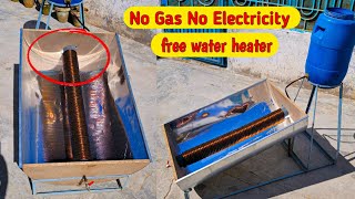 Heat 3000 liters water everyday Without Gas and Electricity  invention [upl. by Namilus473]