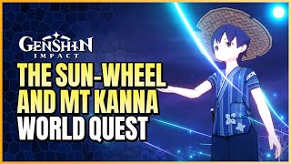 The SunWheel and Mt Kanna World Quest  Use The Feather Mission Objective  Ruu NPC Cutscenes [upl. by Kittie]