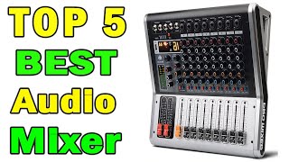 Top 5 Best Audio Mixer In 2020  Best 8 Channel Mixing Console [upl. by Smiga181]