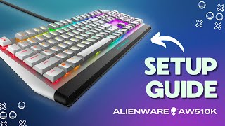 How to Setup Your Alienware AW510K Key Features You Should Know [upl. by Beaufort]