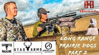 Extreme Long Range Hunting Stag Arms 6mm ARC VS 224 Valkyrie On Prairie Dogs  Varminter Magazine [upl. by Rehpotsirhc]