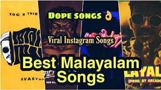 Trending songs in malayalam  Instagram Viral songs [upl. by Giff789]