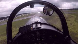 CJ 6 Nanchang power off landing [upl. by Kcinemod298]