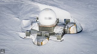 THE COLD WAR STATION IN GREENLAND  DA62 North Atlantic Ferry Flight [upl. by Maryjo167]