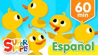 Cinco Patitos Y Más Canciones Infantiles  Música Para Niños [upl. by Lukasz27]