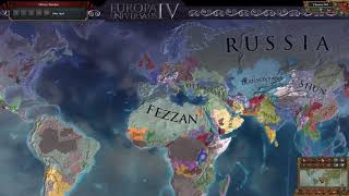 EU4  Fezzan Corridors  Timeline [upl. by Horten]