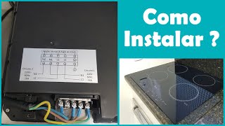 COMO INSTALAR COOKTOP DE INDUÇÃO MIDEA DESEA CYAD42 4 BOCAS  RÁPIDO E PRÁTICO [upl. by Eduj676]