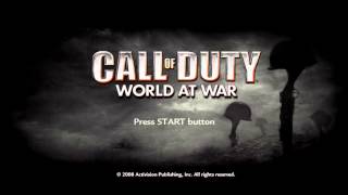 Call Of Duty World At War  Main Menu Soundtrack [upl. by Rayford434]