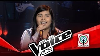 The Voice Kids Philippines Blind Audition quotAko na Langquot by Gab [upl. by Basset]