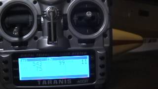 Taranis Tx with N2 Air Speed Sensor [upl. by Ycrep]