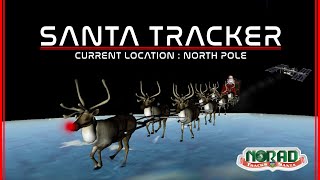 LIVE NORAD Santa Tracker 2022 [upl. by Mendoza465]