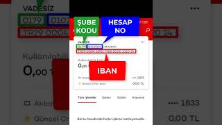 Akbank IBAN Sorgulama  Hesap No Öğrenme  Şube Kodu Bulma  Akbank Direkt [upl. by Reniar871]