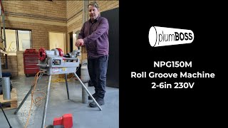 NPG150M Roll Groover Training Video [upl. by Filahk]