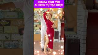 Ai Cũng Tự Tập Tại Nhà Được KHIÊU VŨ RUMBA  Hướng Dẫn Khiêu Vũ  Dân Vũ Cho Người Mới Bắt Đầu [upl. by Eninaj517]