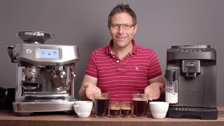 Breville Barista Touch Impress vs Delonghi Magnifica Evo [upl. by Atimed]