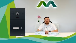 Mathfel 4Draht Videotürsprechanlage mit 170° WeitwinkelHDKamera und optional WLAN amp Fingerprint [upl. by Allenod829]