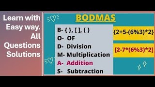 quotSimplification Made Easy  Class 5 Math  Learn BODMAS StepbyStepquot quotChalo Math Seekhein [upl. by Nabru]