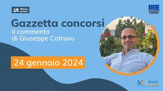 Gazzetta Concorsi 24124 novità concorso Ufficio Processo Agenzia Entrate e esempi di quiz Formez [upl. by Peder]