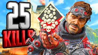 AMAZING Mirage 25 KILLS and 5955 Damage Apex Legends Gameplay Season 20 [upl. by Anirad722]