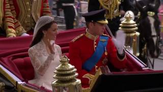 Celebration as the Royal Couple return to Buckingham Palace [upl. by Dulcea17]