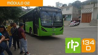 RTP CDMX Ruta 134D Metro Universidad a Topilejo Recorrido COMPLETO 1080p60 [upl. by Vere]