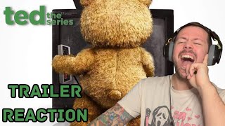 TED TV Series Official Trailer REACTION [upl. by Haldas]