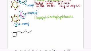 34 Naming a cyclic alkyl substituent [upl. by Yleoj]