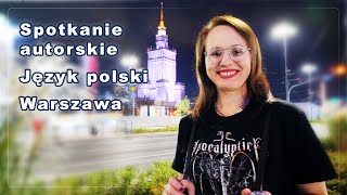 Spotkanie autorskie Język polski Warszawa [upl. by Gittle]