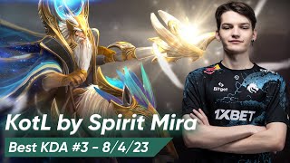 Mira Keeper of the Light Pos 4 735b  Dota 2 Pro Gameplay [upl. by Sarette]