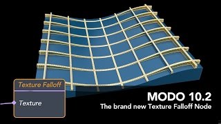 MODO  102 Texture Falloff Node [upl. by Bourne]