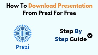 How To Download Presentation From Prezi For Free [upl. by Ynaffets]