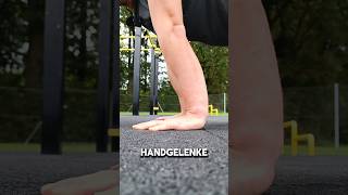 Einfacher Trick für den perfekten Handstand 🤸‍♂️ Handstand Calisthenics handstandtutorial [upl. by Garges582]