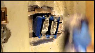 How to Repair Hole and Cracks in Plaster Wall step by step start to finish [upl. by Valera34]