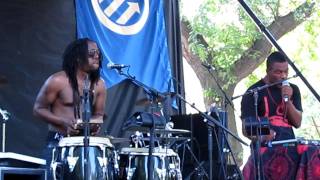 Shabazz Palaces  Blastit  Live at Pitchfork Music Festival 2011 [upl. by Ayotak]