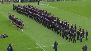 The Most Intense Haka Ever  Auckland Grammar vs Kings College  RugbyPass [upl. by Modie958]