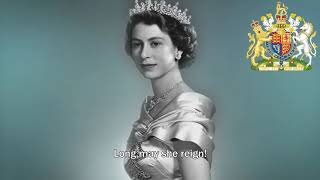 Former National Anthem of the United Kingdom God Save the Queen Remastered [upl. by Twelve]