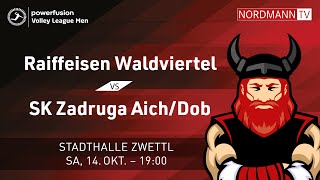 AVL Spiel URW Raiffeisen Waldviertel vs SK Zadruga AichDob [upl. by Nilyak]