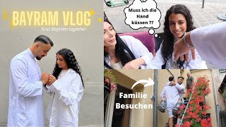 BAYRAM VLOG  Das erste mal bei seiner Familie ÜBERFORDERT  Sara amp Dolunay [upl. by Aihk]